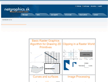 Tablet Screenshot of netgraphics.sk